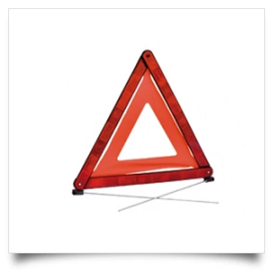 Elakadásjelzõ háromszög E4