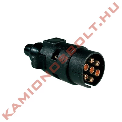 Elektromos dugó 12V 7p mua.