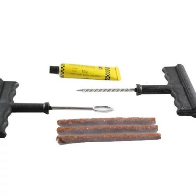 Gumijavító készlet