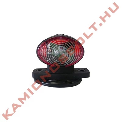 Gumilámpa omega ovális LED fejes