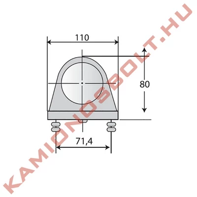 Gumilámpa tömb nagy