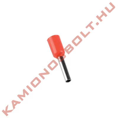 Érvéghüvely 1,00mm piros