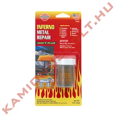 Kipufogó dob javító bandázs