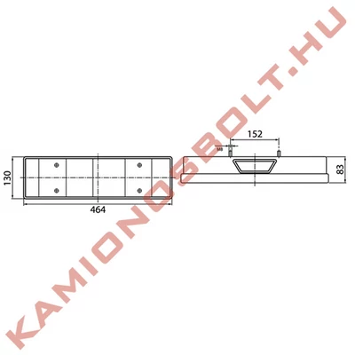 Lámpa hátsó MAN NeoBus LC6