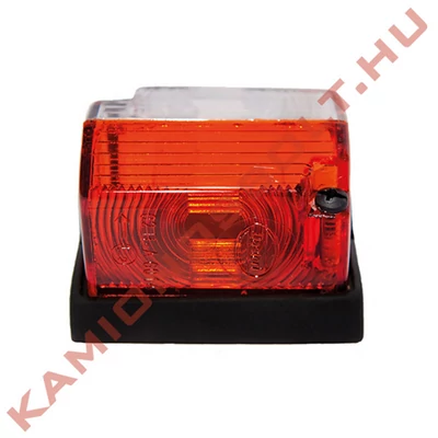 Lámpa helyzet kocka piros-fehér