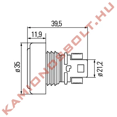 Lámpa helyzet Kögel pótba 2 ledes