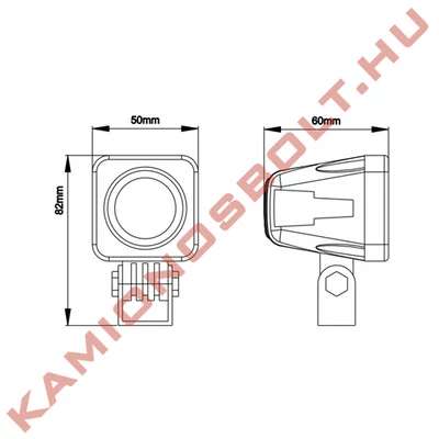 Munkalámpa LED CREE SMALL 