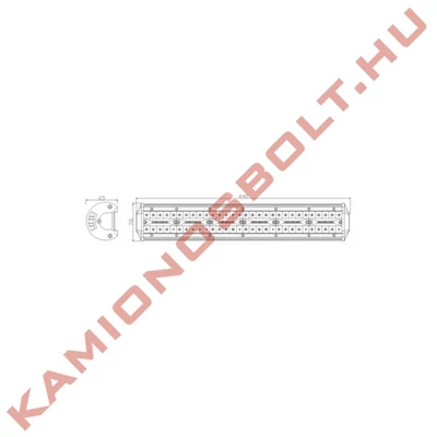 Munkalámpa LED Panel 120xLED