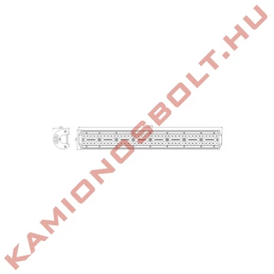 Munkalámpa LED Panel 160xLED