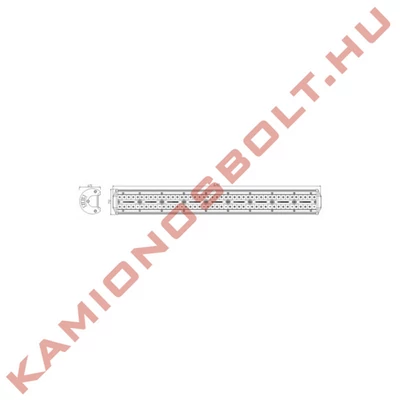 Munkalámpa LED Panel 180xLED