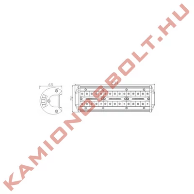 Munkalámpa LED Panel 60xLED