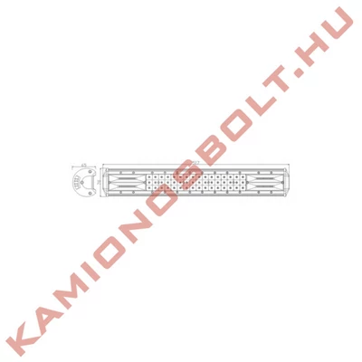 Munkalámpa LED Panel 96xLED