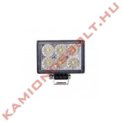 Munkalámpa szögletes 6x3W LED
