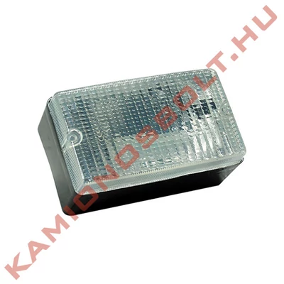 Lámpa tolató olasz fehér 130x77mm