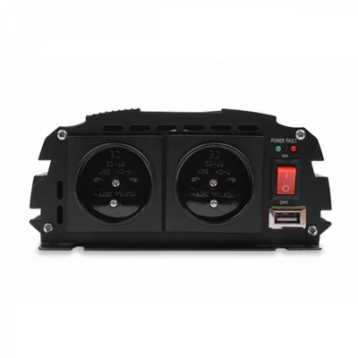 Áramátalakító 12V-230V 700/1000W