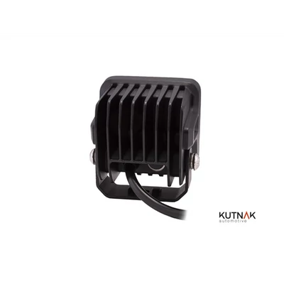 Munkalámpa LED 2400 Lumen + LED helyzetjelző 10-30V 400mm kábellel 82x92x62mm