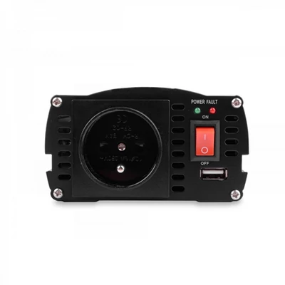 Áramátalakító 24V-230V 350/500W