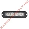 Villogó LED stroboszkóp 4 LED sárga