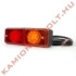 Kép 3/4 - Lámpa hátsó 3 funkciós piros-sárga LEDES W072Ud