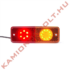 Kép 1/4 - Lámpa hátsó 3 funkciós piros-sárga LEDES W072Ud