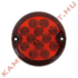 Kép 1/2 - Lámpa hátsó kör LEDes 95mm köd piros